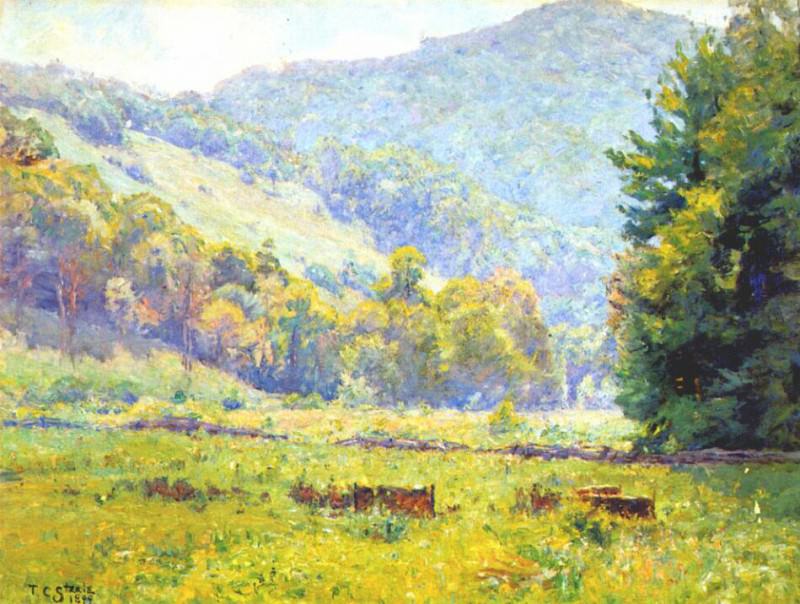 steele whitewater valley 1899. Theodore Clement Steele
