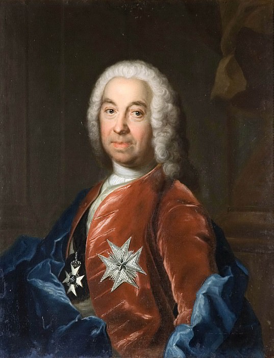 Leonard Klinckowström (1685-1759). Johan Henrik Scheffel (Attributed)