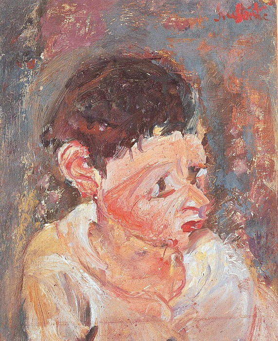 Portrait Of Charlot. Chaïm Soutine