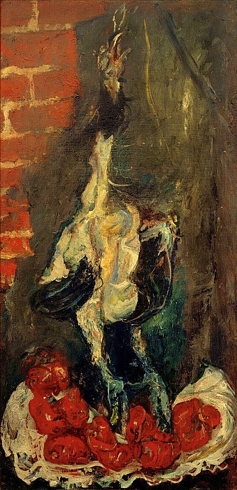 Chicken and Tomatoes, Chaïm Soutine