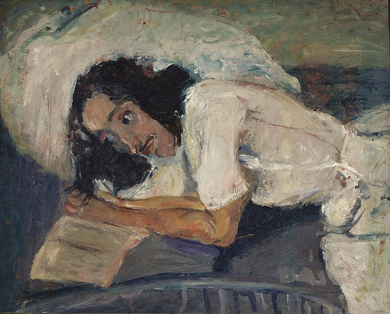 Woman Reading. Chaïm Soutine