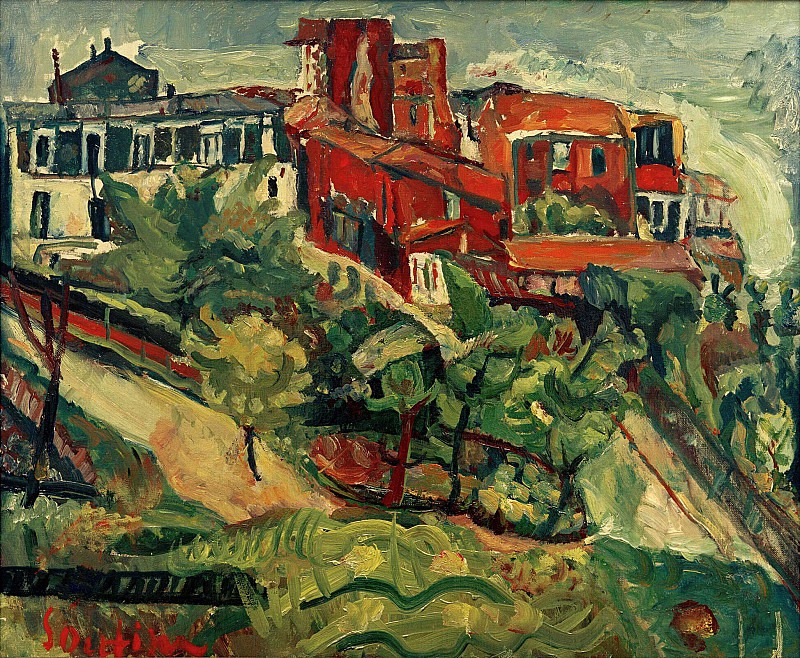 The Red Houses, Chaïm Soutine