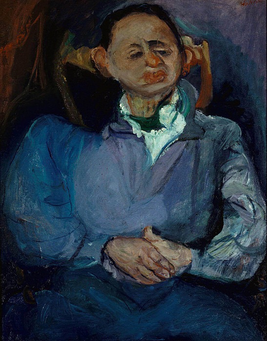Портрет скульптора Оскара Местчанинова. Хаим Сутин