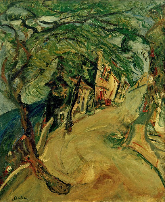 The road to the hill. Chaïm Soutine