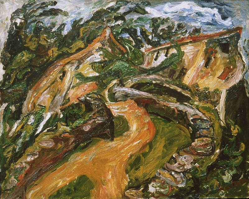 Landscape at Ceret. Chaïm Soutine