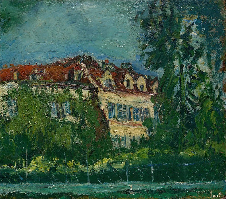 Пейзаж с домом, Хаим Сутин