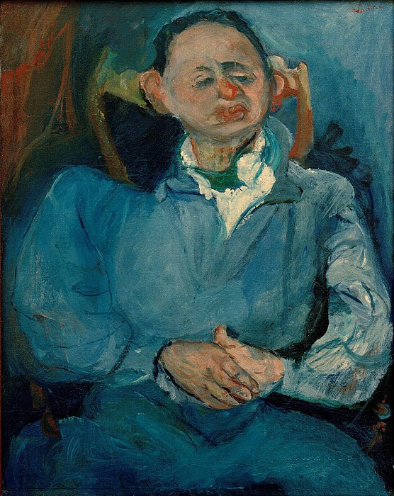 Portrait of the Sculptor Oscar Miestchaninoff. Chaïm Soutine