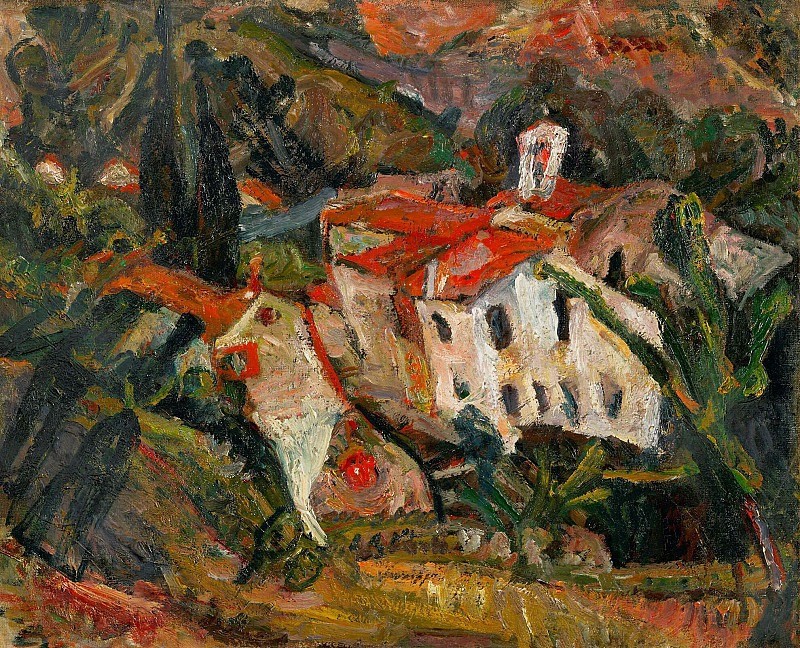 Landscape In Céret. Chaïm Soutine