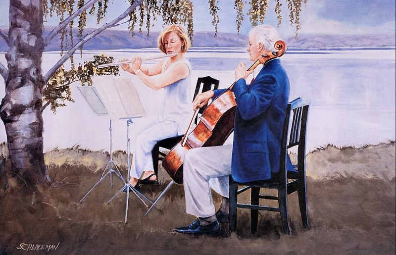Carl Schlademan - Music by the Lake, De. Carl Schlademan