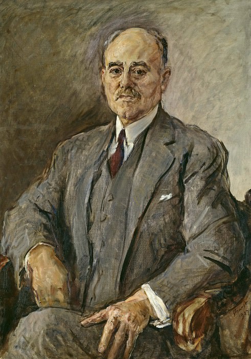 Portrait of Hermann Sudermann. Max Slevogt