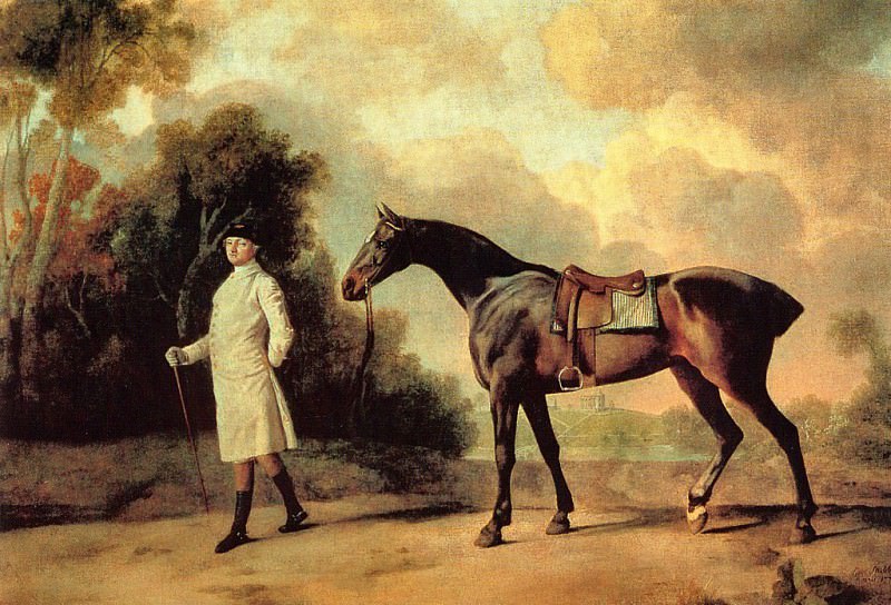 George Stubbs - Horse and Rider, De. Джордж Стаббс