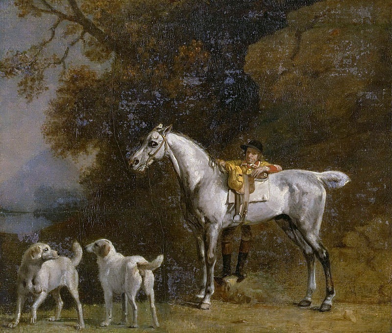 Studies for or after The 3rd Duke of Richmond with the Charleton Hunt. George Stubbs