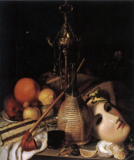 Still Life With Mask and Artefacts. Фридрих Август Шлегель