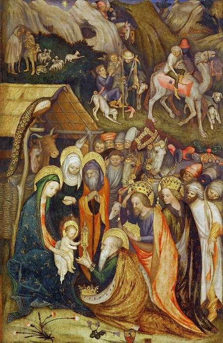 Adoration of the Magi. Stefano da Verona