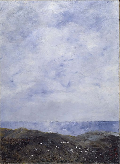 Coastal Landscape. Johan August Strindberg