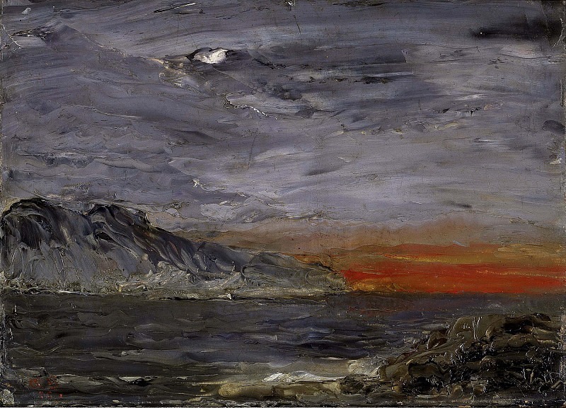 Sunset, Johan August Strindberg