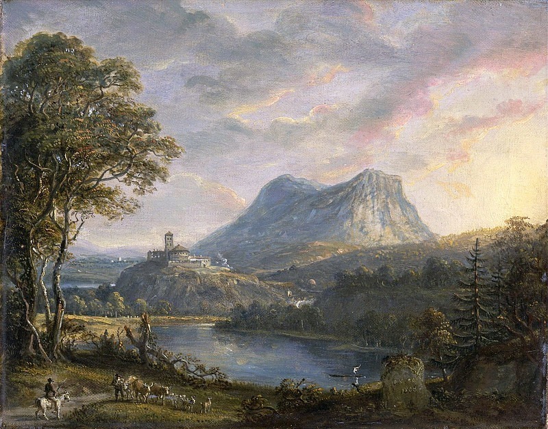 Landscape with a Lake. Paul Sandby