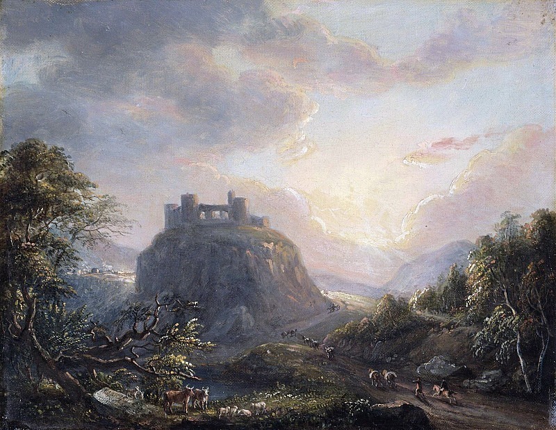 Landscape with a Castle. Paul Sandby