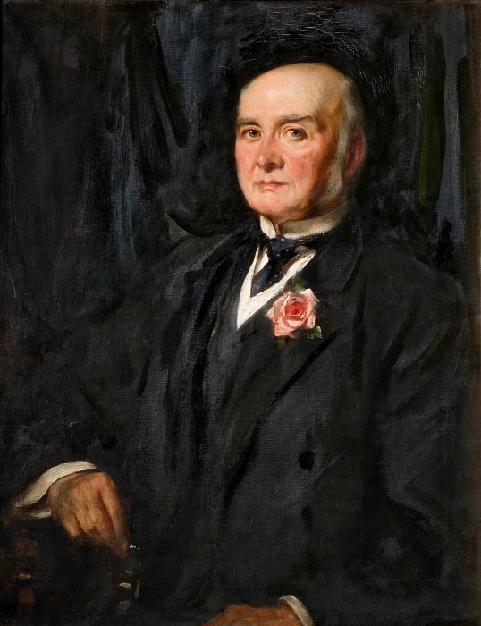 Portrait of Alderman Edward Lawley Parker. James Jebusa Shannon
