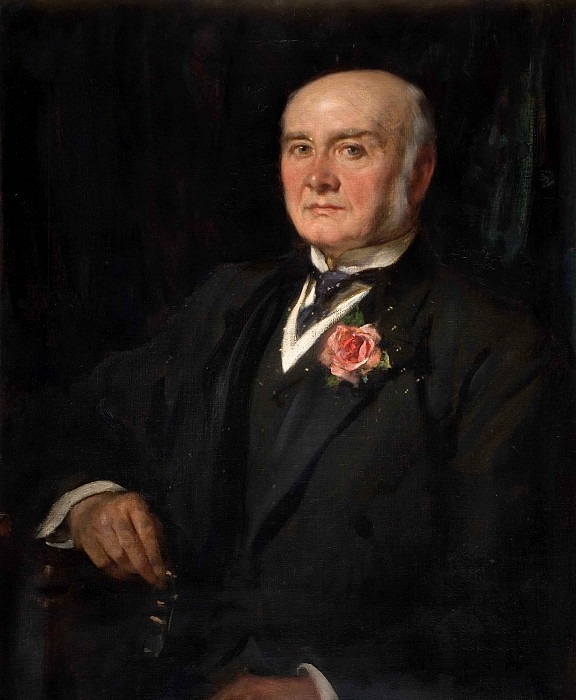 Portrait Of Alderman Edward Lawley Parker. James Jebusa Shannon