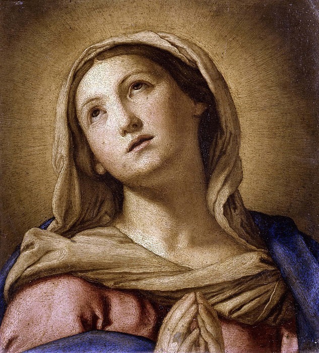 Praying Madonna. Sassoferrato (Giovanni Battista Salvi) (Workshop)