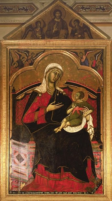 Virgin and Child, Guido da Siena