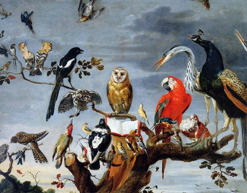 Snyders Frans Concert of birds Sun. Frans Snyders