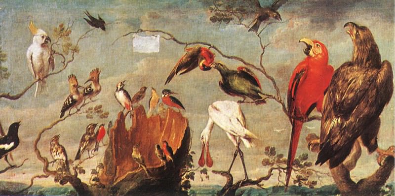 SNYDERS Frans Concert Of Birds. Франс Снейдерс