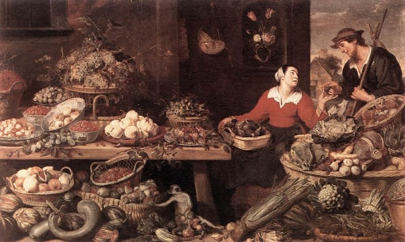SNYDERS Frans Fruit And Vegetable Stall. Frans Snyders