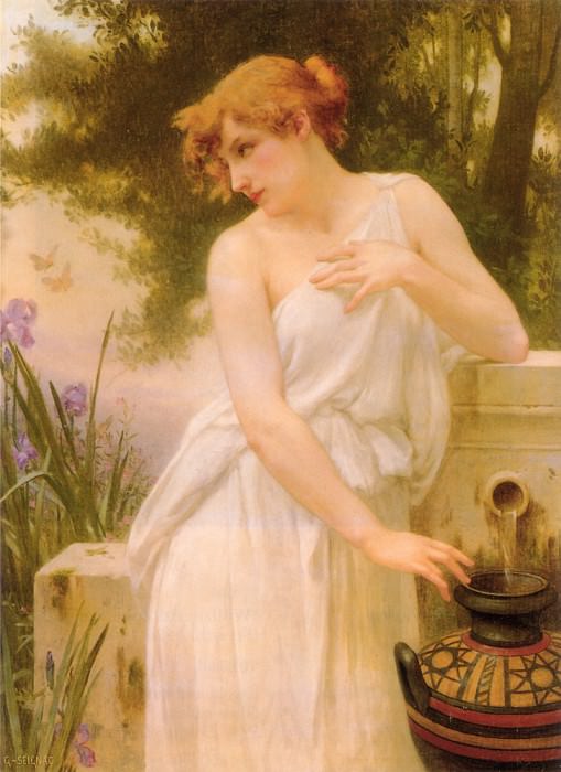 Beauty At The Well. Guillaume Seignac