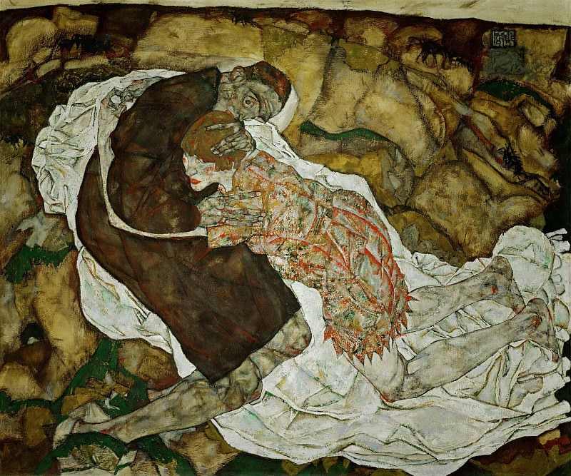 schiele.death-and-girl. Egon Schiele