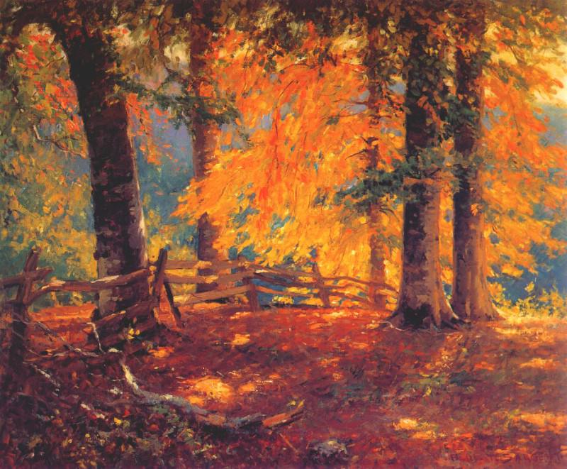 sargent,paul in the beech woods 1925. Павел Сарджент