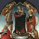 The Virgin and Child with Saints, Luca Signorelli
