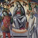 The Assumption of the Virgin with Saints Michael and Benedict [and Workshop], Luca Signorelli