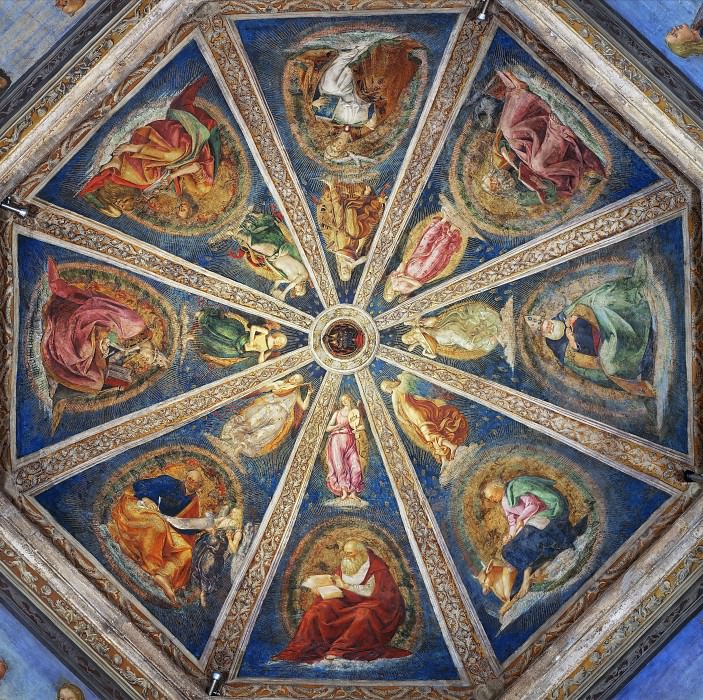 Vaulting of the Sacristy of St John, Luca Signorelli