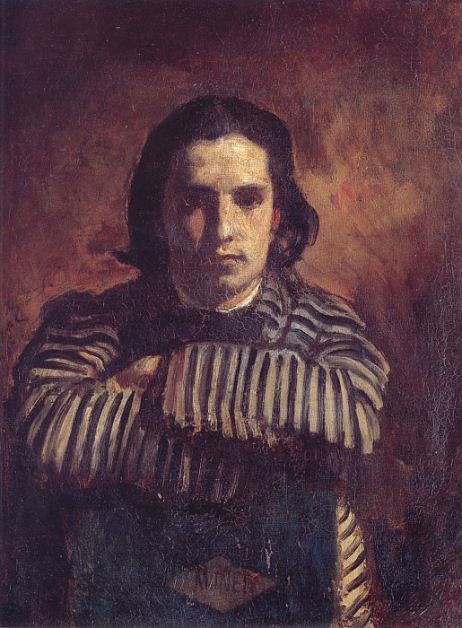 Portrait of Monet. Gilbert De Severac