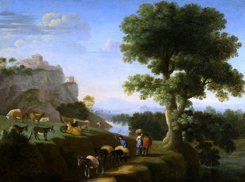 Landscape. Hermann van Swanevelt