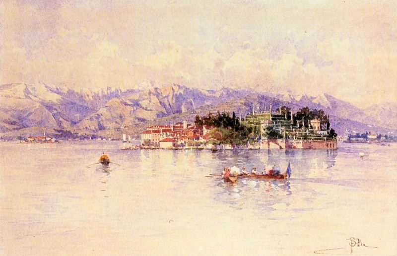Sala Paolo Boating On Lago maggiore Isola Bella Beyond. Паоло Сала