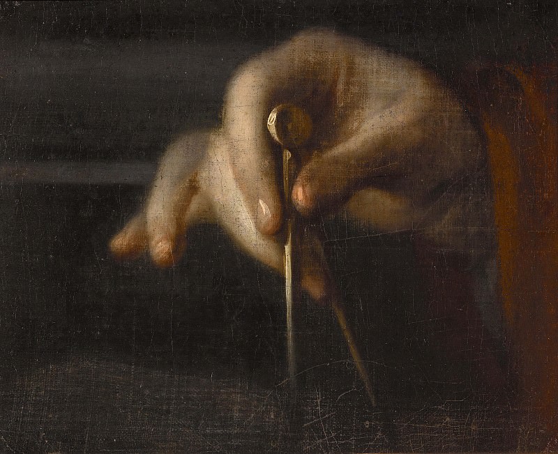 Study of a Hand. Georg Engelhard Schröder