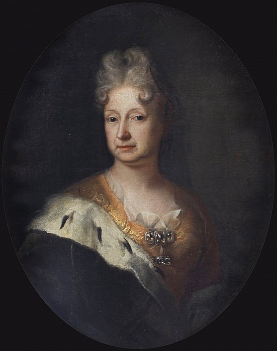 София Шарлотта (1630-1714), принцесса Пфальца, герцогиня Брауншвейга-Люнебурга. Йохан Дэвид Шварц