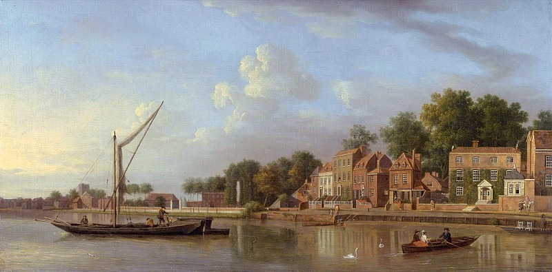 The Thames at Twickenham. Samuel Scott