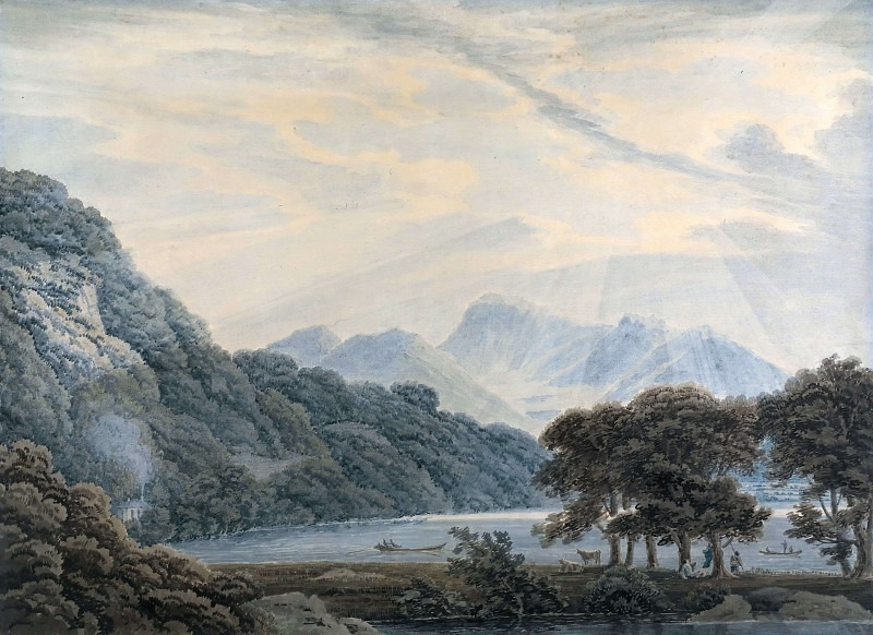 The Head of Ullswater, With the Lodge of Patterdale on the Left. Thomas Sunderland