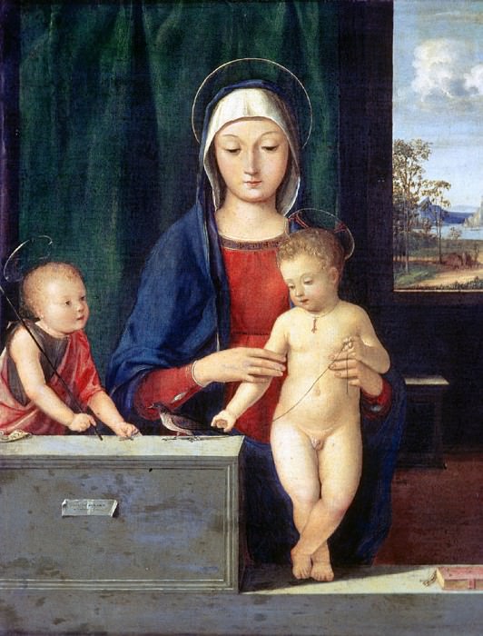 Solario Andrea Virgin and Child. Андреа Соларио