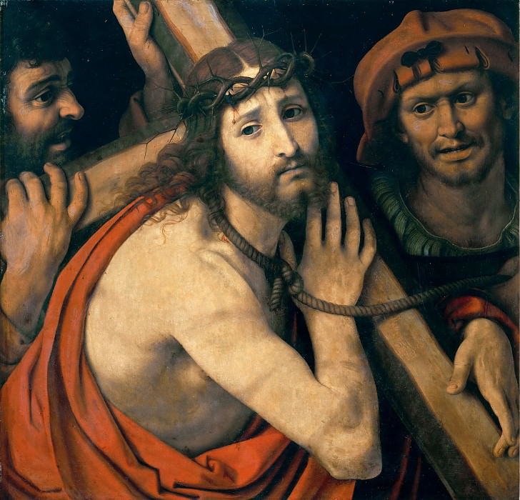 Christ Carrying the Cross. Andrea Solario