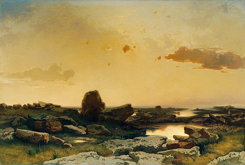 Heligoland; Helgoland. August Schaeffer von Wienwald