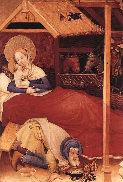 KONRAD von Soest Nativity. Konrad Von Soest