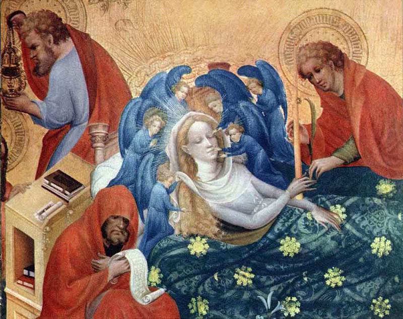 KONRAD von Soest The Death Of Mary. Конрад фон Зост
