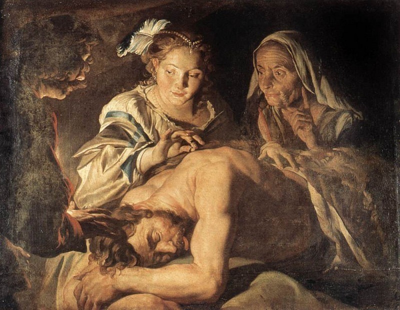 Samson And Delilah. Matthias Stom (Stomer)