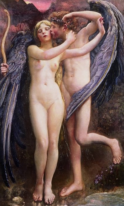 Cupid and Psyche. Annie Louisa Swynnerton