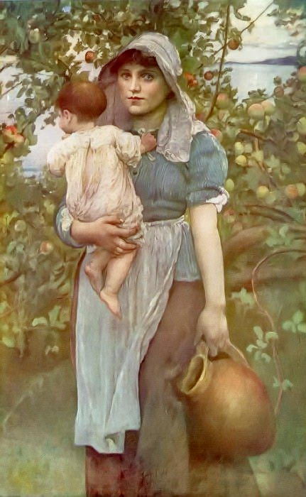 The Young Mother. Annie Louisa Swynnerton